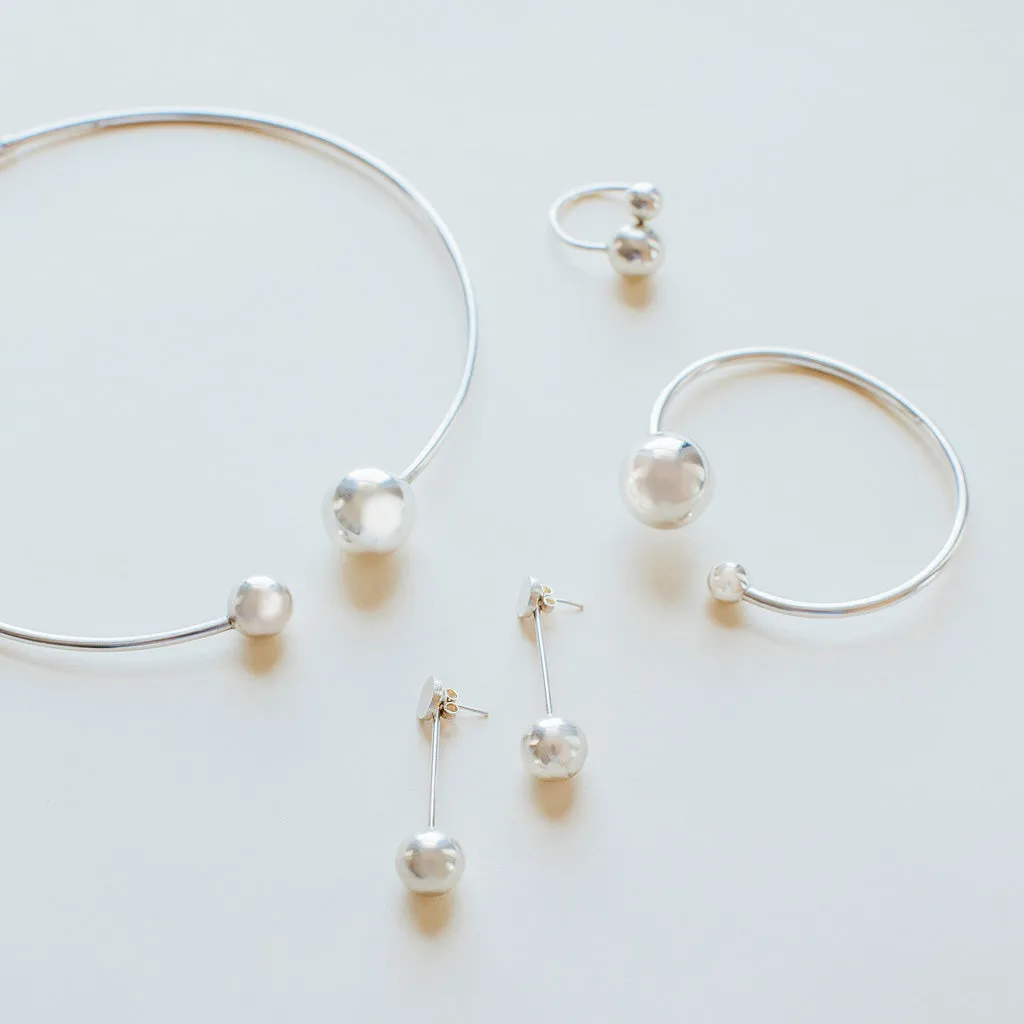 SALE - Strength Choker - Sterling Silver