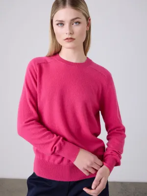 Sam Cashmere Crew - Elsa Pink