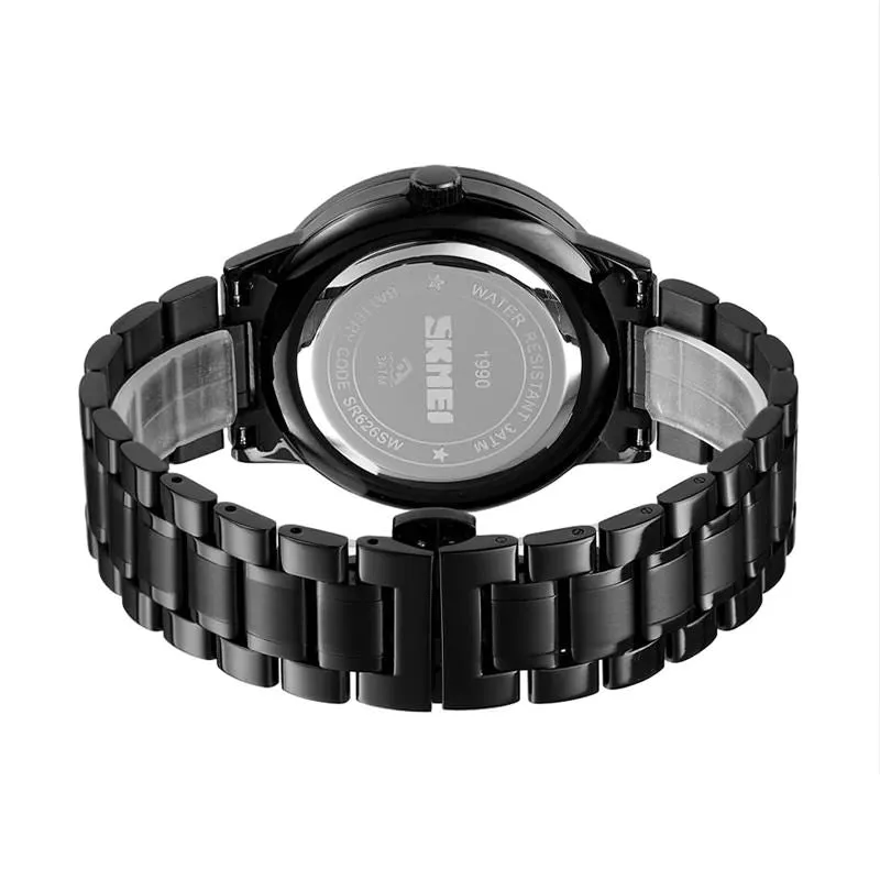 SKMEI 1990 Spinning Car Wheel Watch w/ Rotating Dial & 3 ATM Waterproof