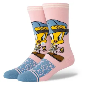 Stance Socks Tweety Crew Socks - Pink