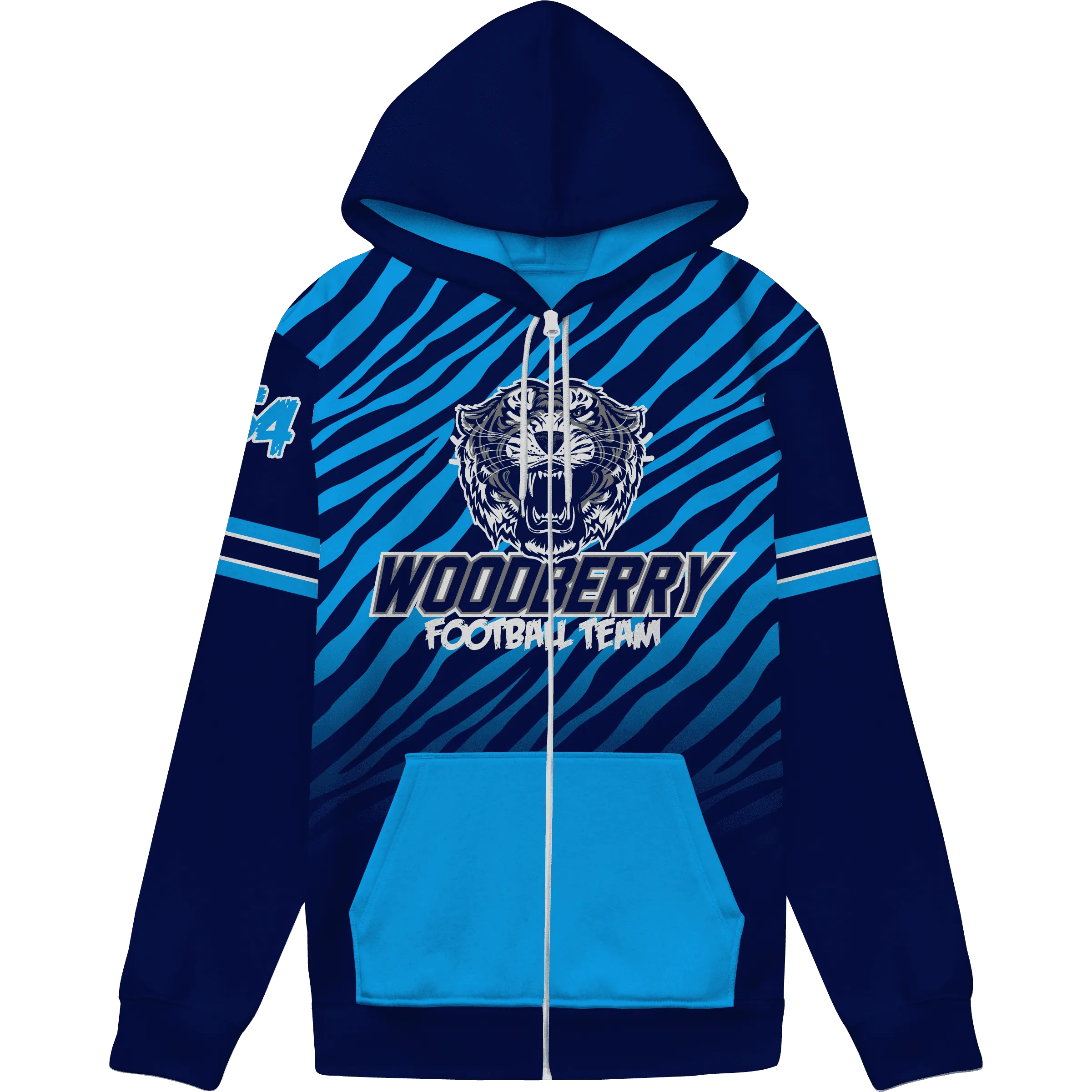 Sublimated Zip Up Design Code 109