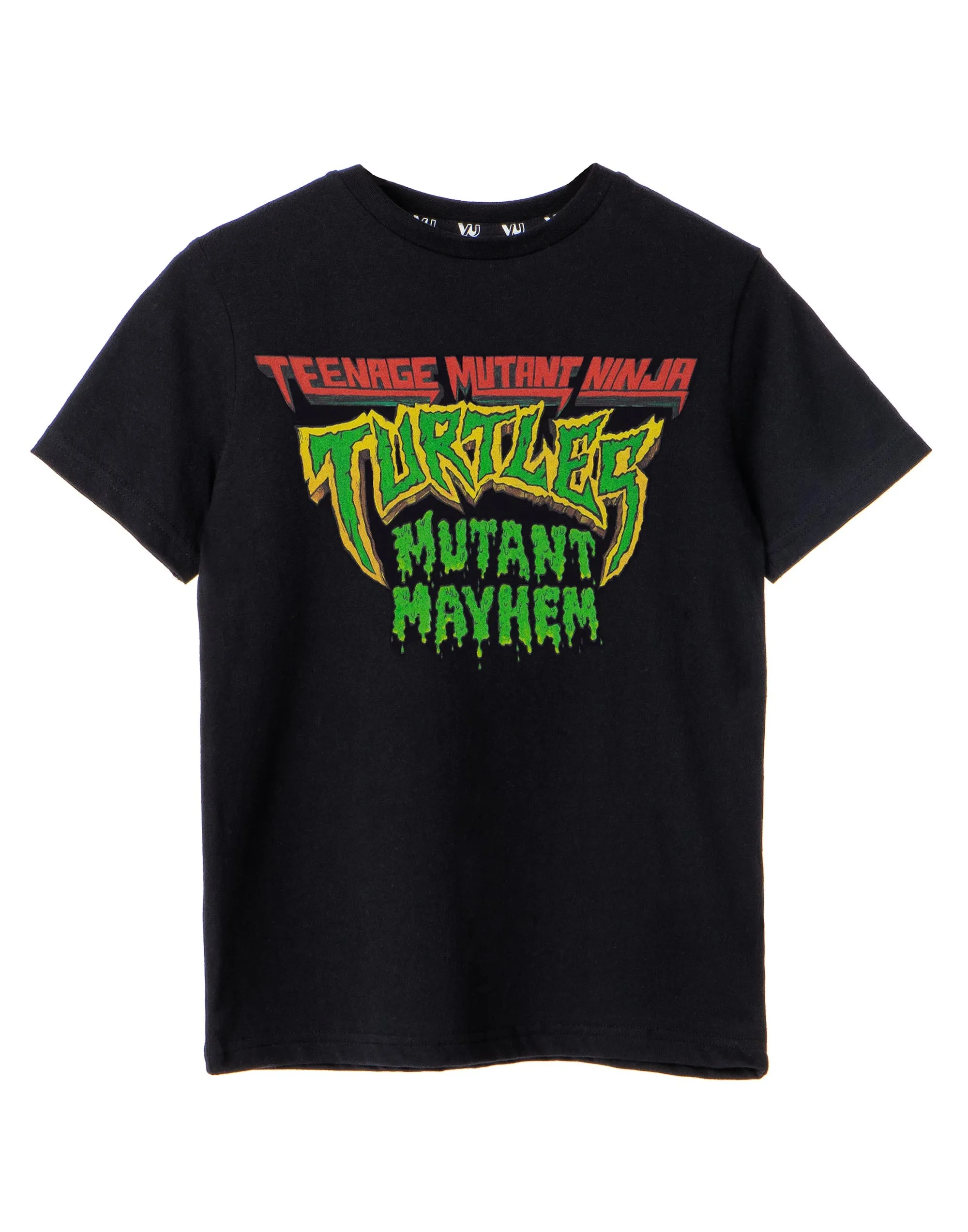 Teenage Mutant Ninja Turtles Mutant Mayhem Boys Black T-Shirt
