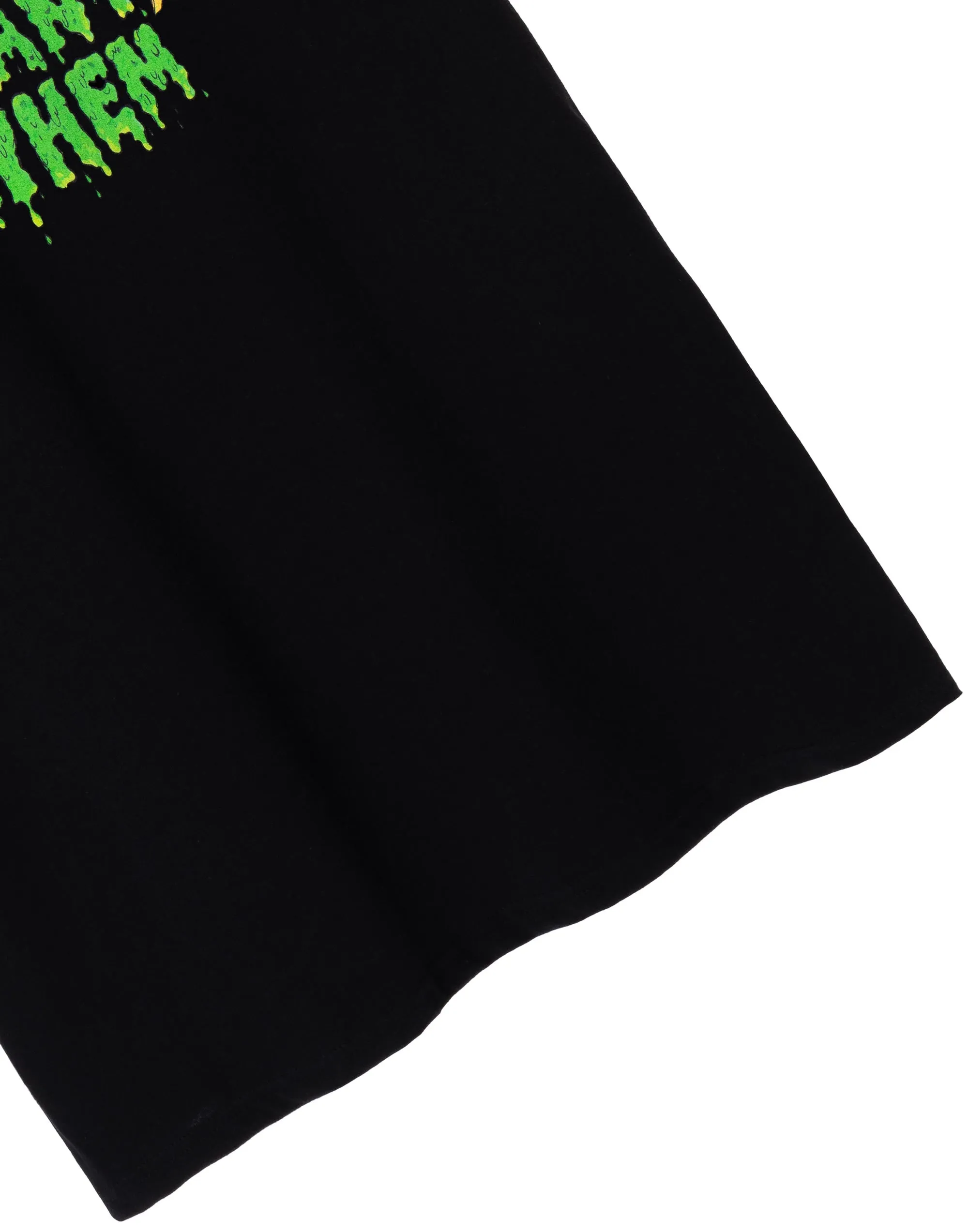 Teenage Mutant Ninja Turtles Mutant Mayhem Logo Mens Black Short Sleeved T-Shirt