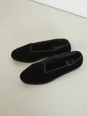 The Sunday Shoe - Closed -Velluto Nero
