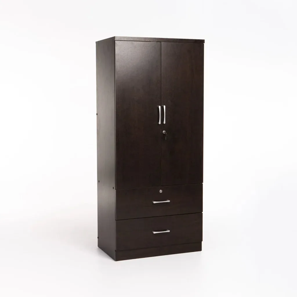 TITAN 2 DOOR 2 DRAWER ROBE