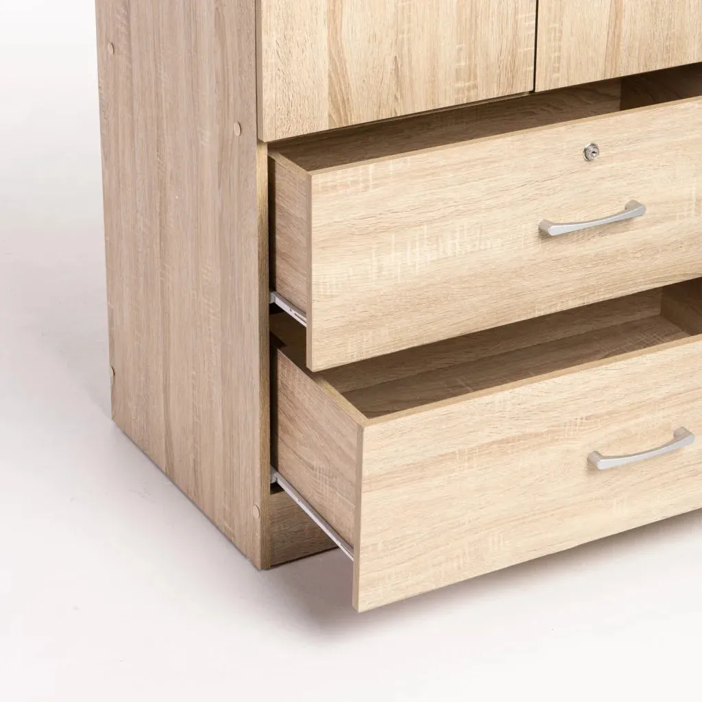 TITAN 2 DOOR 2 DRAWER ROBE