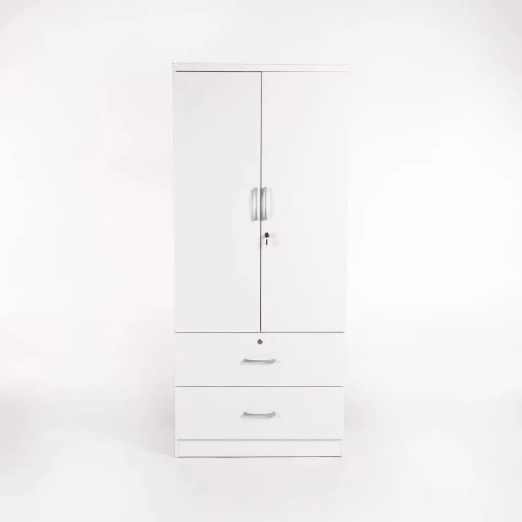 TITAN 2 DOOR 2 DRAWER ROBE