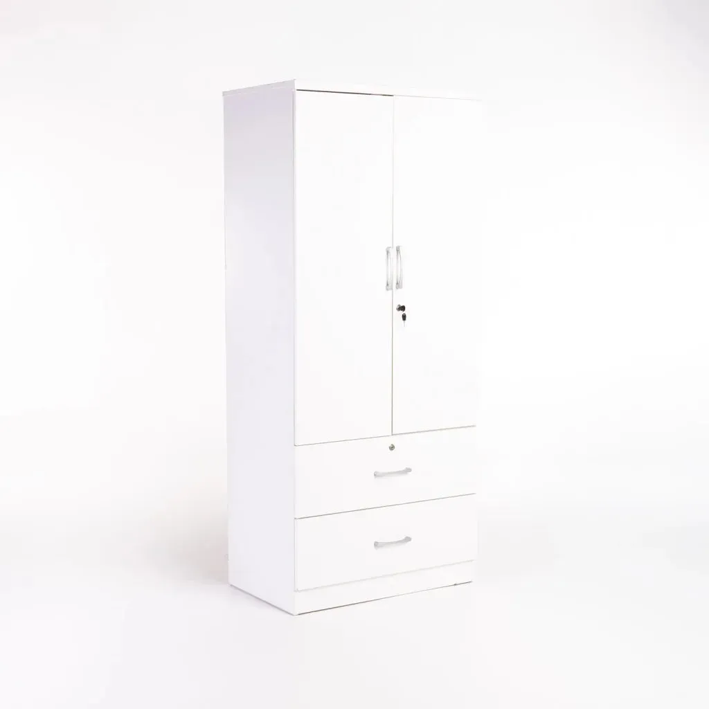 TITAN 2 DOOR 2 DRAWER ROBE