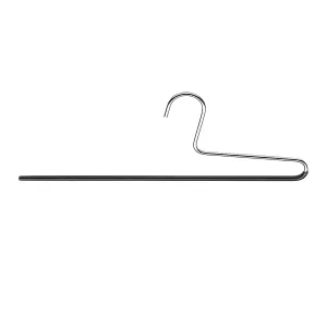 Trouser Hanger, KH-1, Single Rod, Black