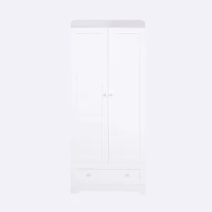 Tutti Bambini Rio Wardrobe - White/Dove Grey