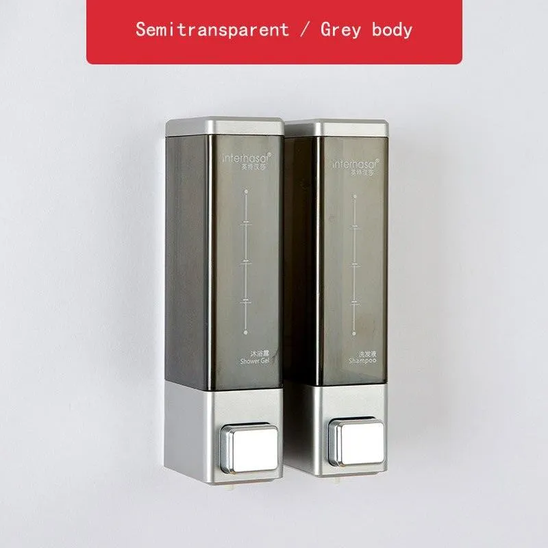 Wall Mounted Shampoo Soap Dispenser